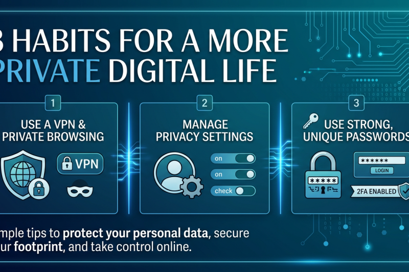 3 Habits for a More Private Digital Life
